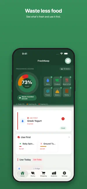 FreshKeep: Food Expiry screenshot 1