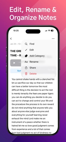 EchoNote: AI Voice Notes Screenshot 4 of 4