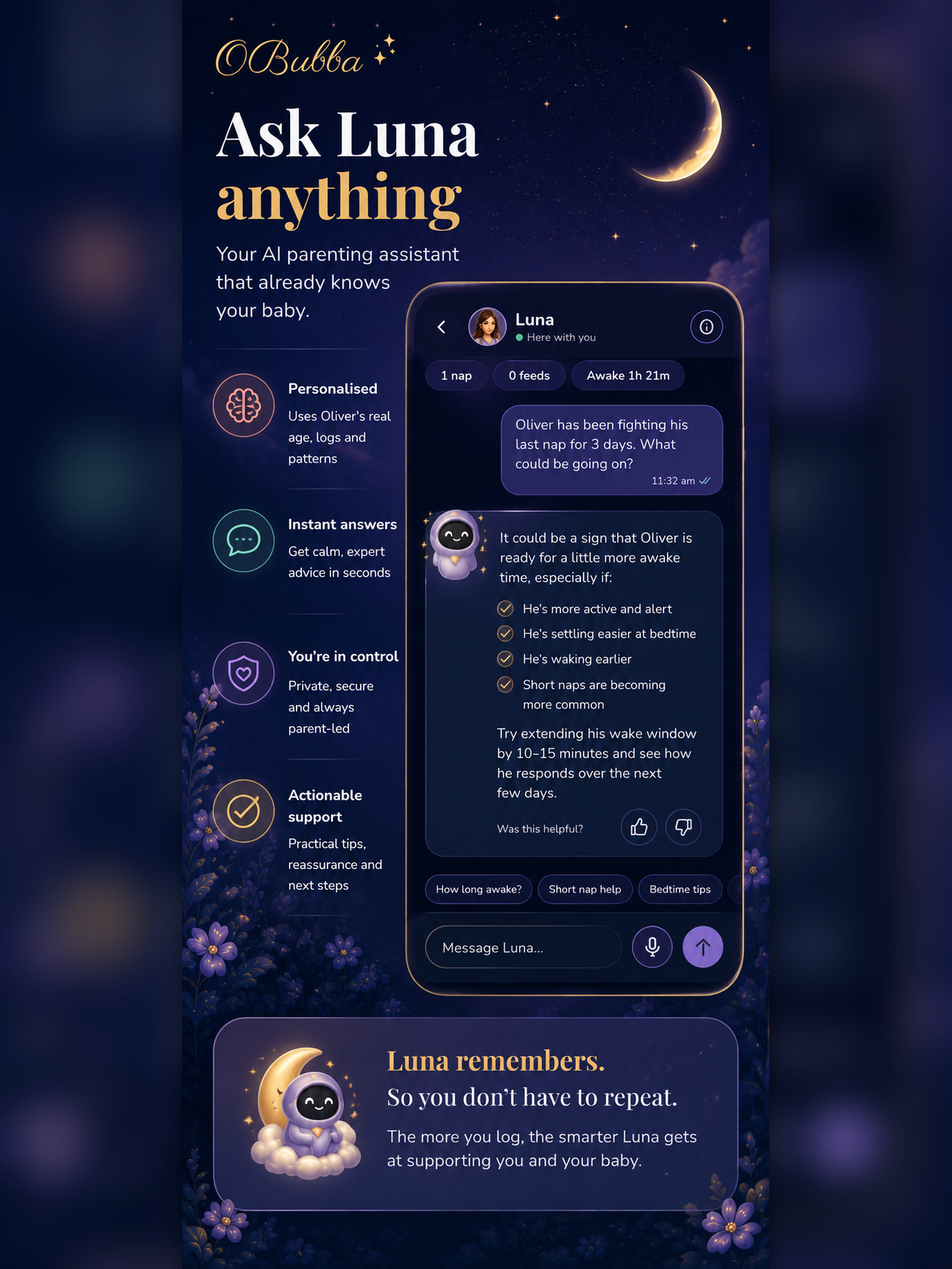 OBubba Baby Tracker screenshot 14