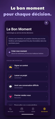 Lunation - Lune & Astrologie screenshot