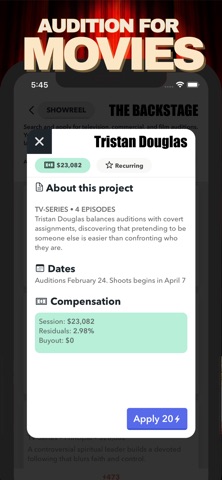Movie Star Actor Simulator iPhone screenshot