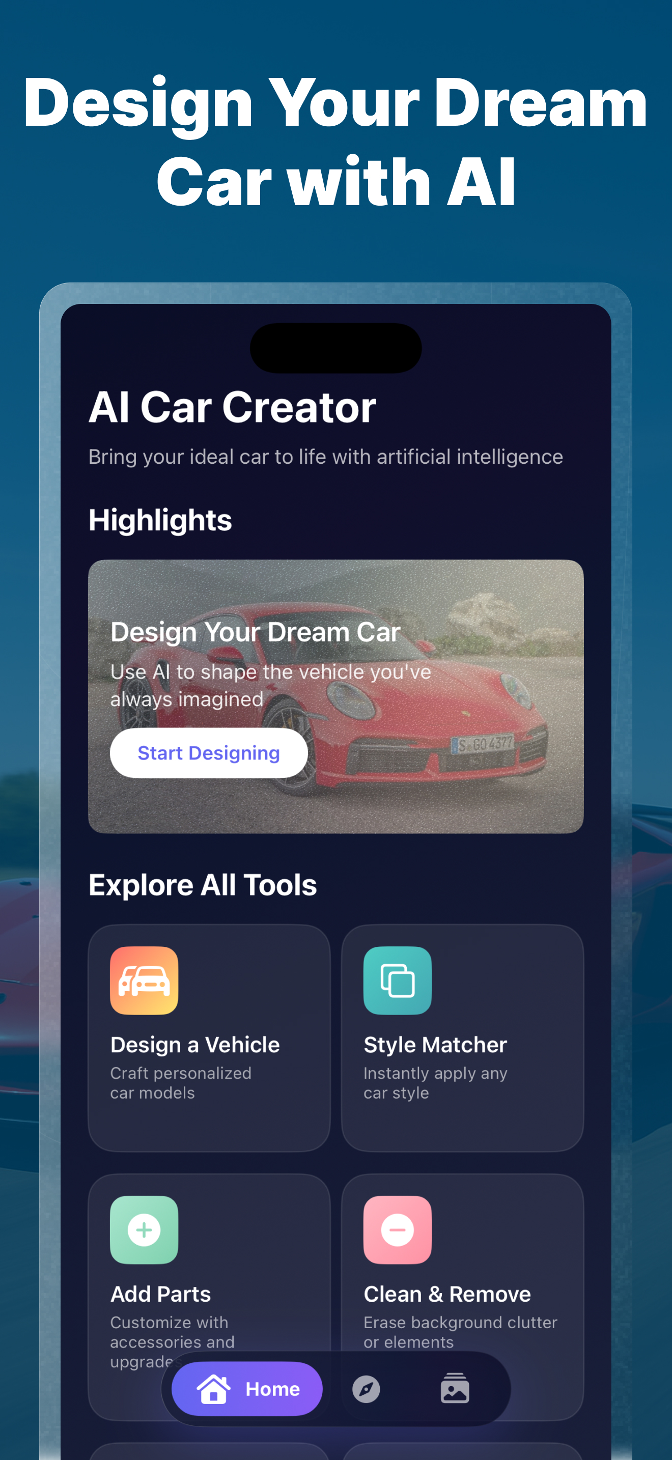 AI Car Tuning Designer Tool