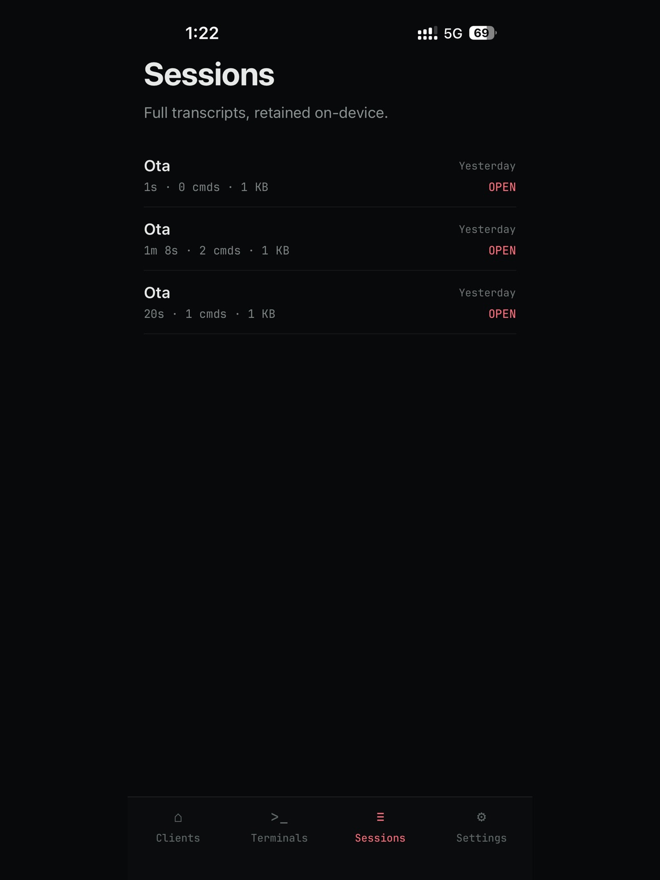 Screenshot 7 of SSH Connect: Secure Terminals