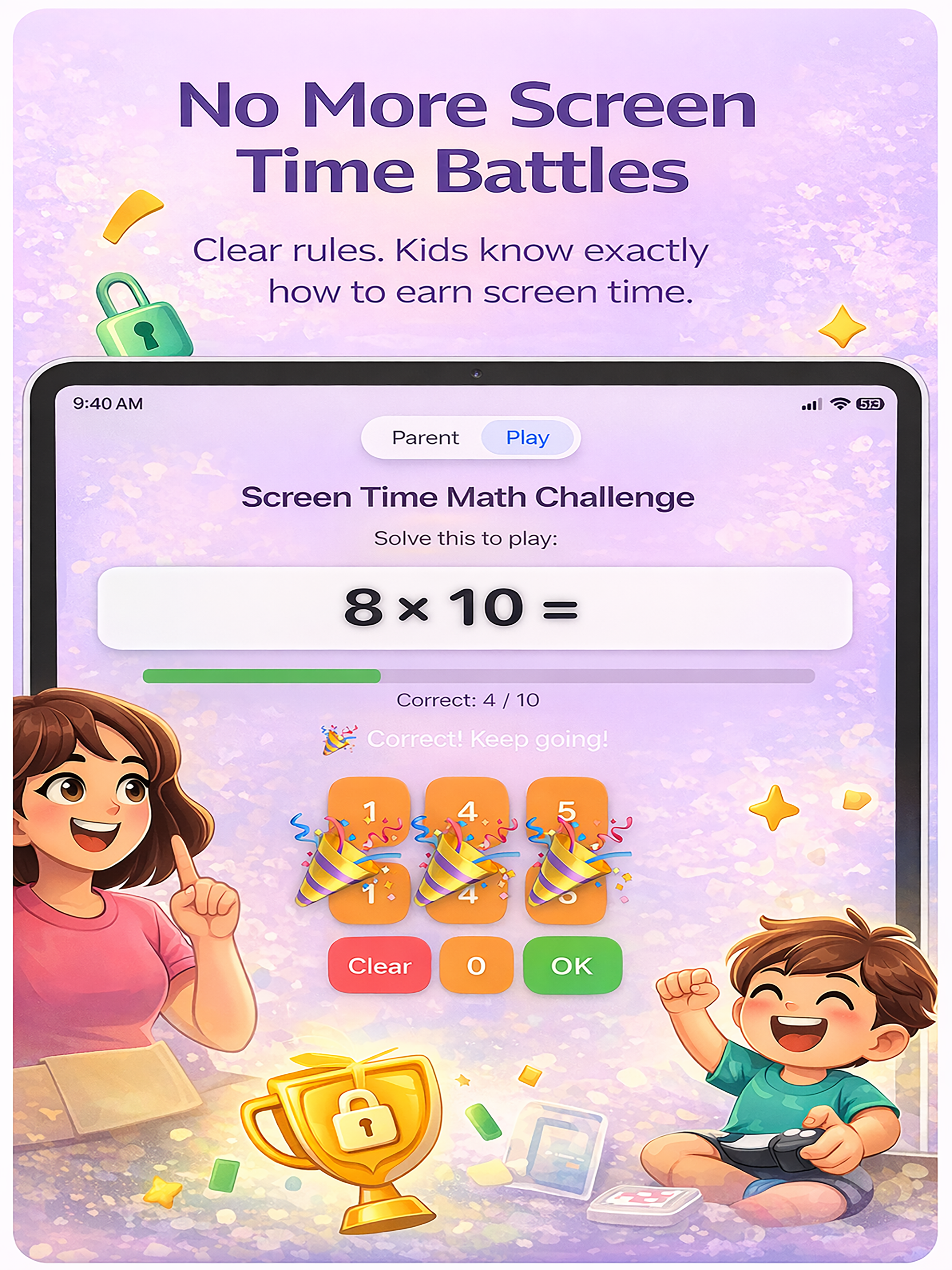 Screen Time Learning Challenge screenshot 11