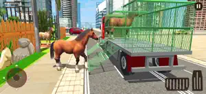 Zoo Horse Transport Truck Game screenshot 3