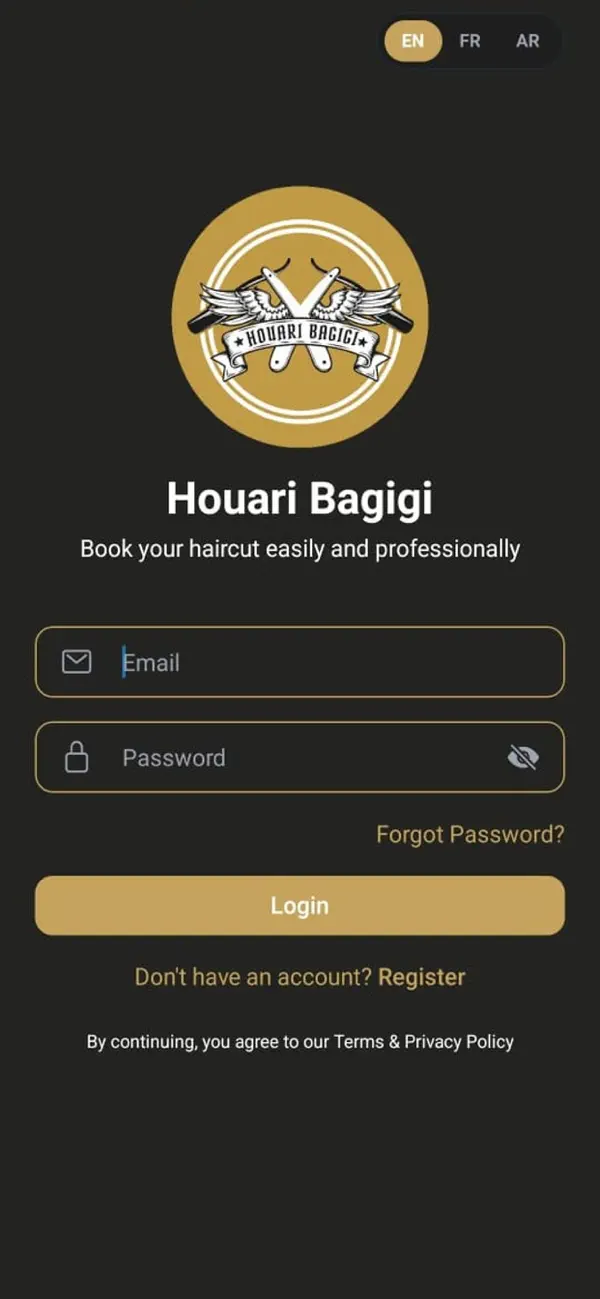 Screenshot #1 pour Bagigi-barber