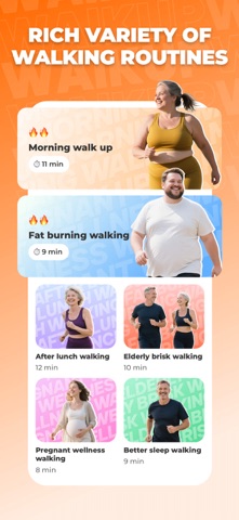 WalkUp | Weight Loss Tracker iPhone screenshot