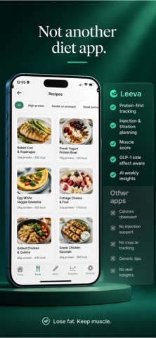 Leeva: GLP-1 Protein Tracker screenshot