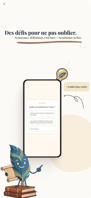 Lexence - Vocabulaire Français screenshot 3