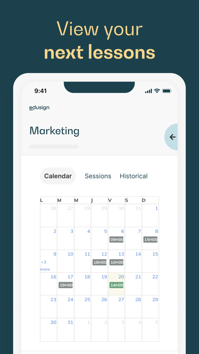 Edusign Teacher Screenshot