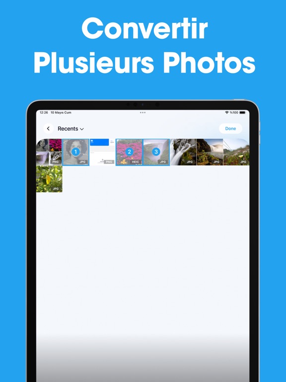 Screenshot #6 pour Convertisseur d'images, photos