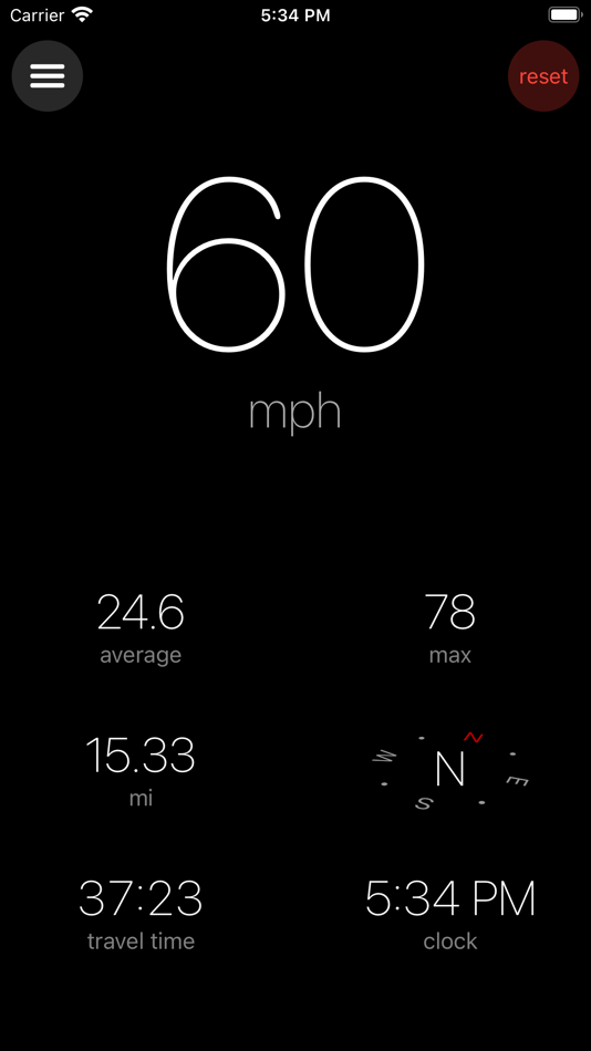 #1. Speedometer × (iOS) By: DOUBLE U s.r.o.