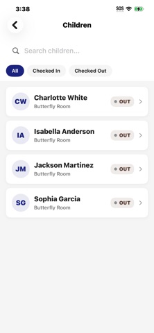 SafePassDaycareStaff screenshot