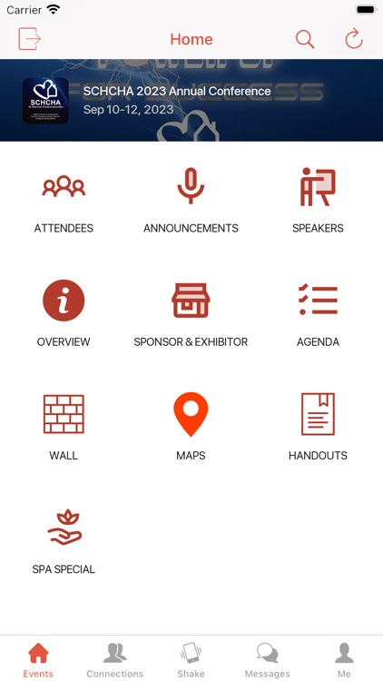 SCHCHA Events