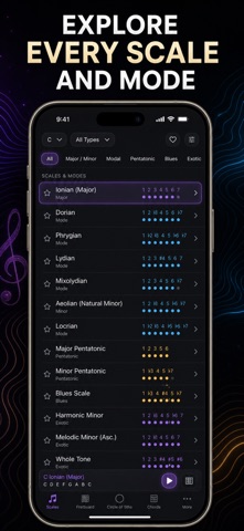 Piano Scales Modes Chord Book Screenshot 2 of 10