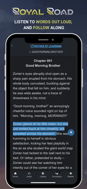 Royal Road - Read Stories screenshot 4