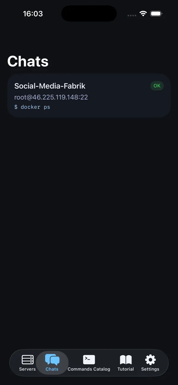 #4. ssh Chat (iOS) 来自: Roman Zoun