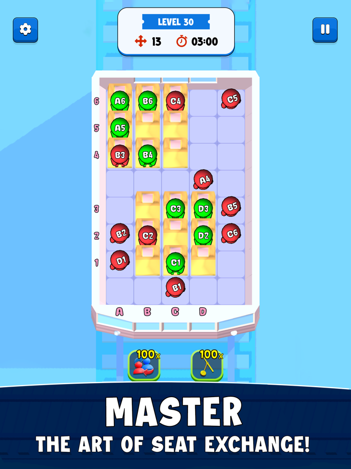 Bus Seat Jam Master 3D