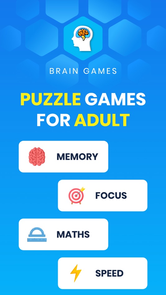 #1. Brain Test Puzzle : IQ Games (iOS) 由: CONTENT ARCADE (UK) LTD.