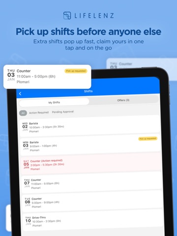 LIFELENZ iPad screenshot 2