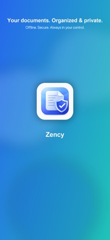 Zency - Smart Document Manager screenshot