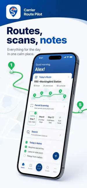 Carrier Route Pilot screenshot 3