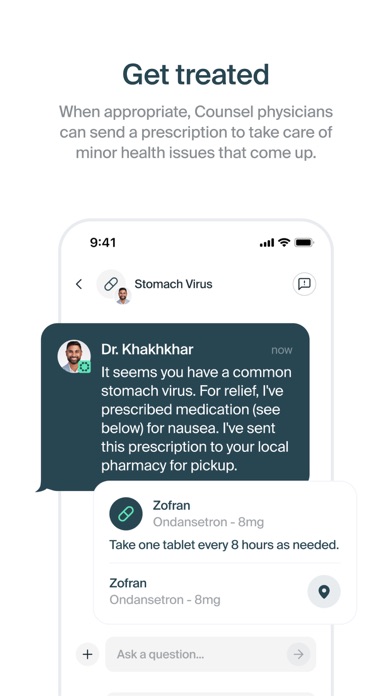 Counsel Health Screenshot