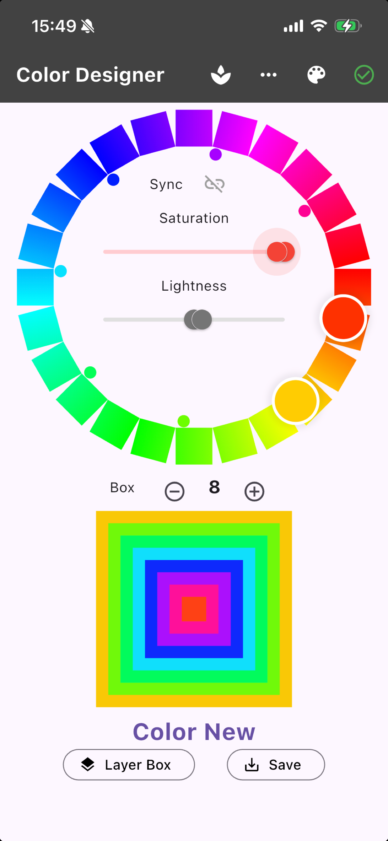 ColorDesigner screenshot 3