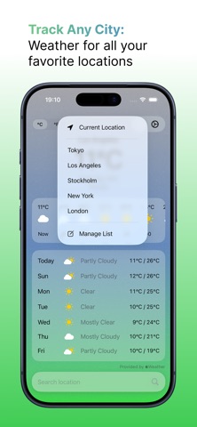 GradientCast:  Local Weather screenshot