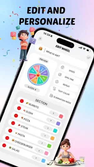 Spin The Wheel - GK Random screenshot 4
