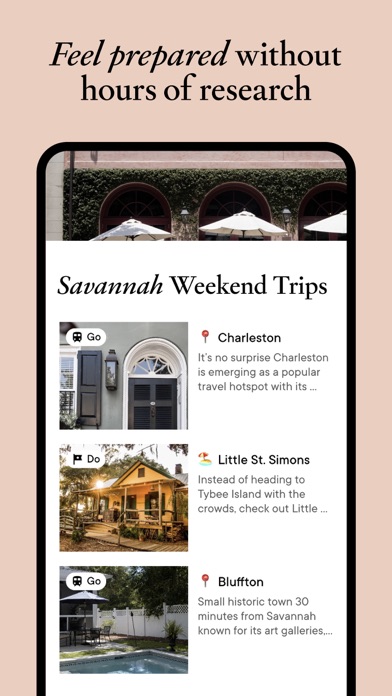 Thatch: Travel, Plan, Share Screenshot