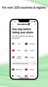 Smartphone iD - Passport photo screenshot