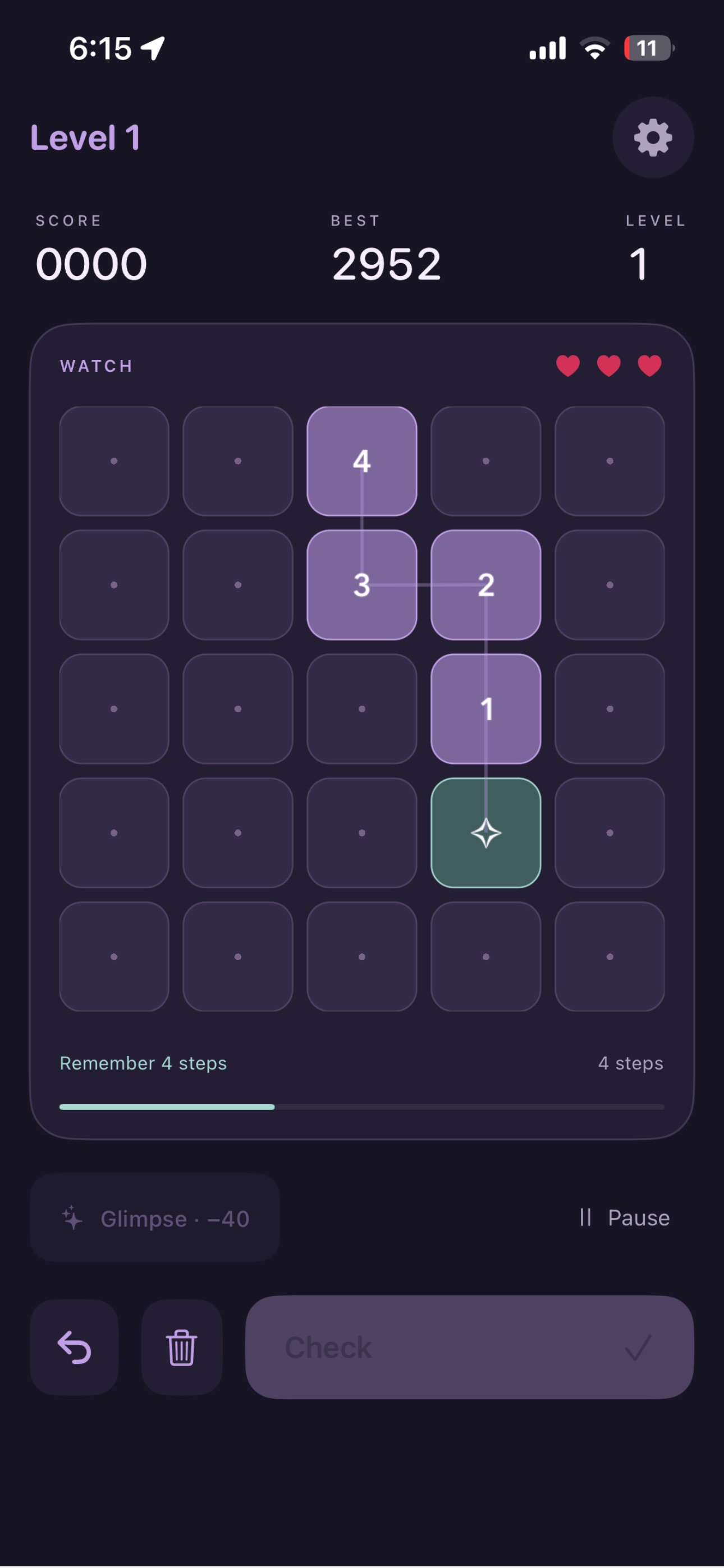 Screenshot 2 of Ghostpath | Memory Maze