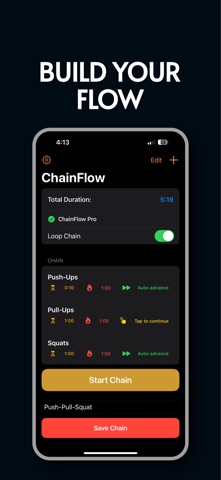 ChainFlow: Interval Timer Screenshot 3 of 5