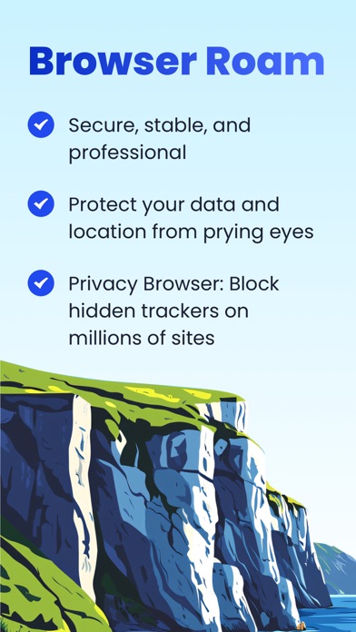 Browser Roam - Privacy & Speed Screenshot