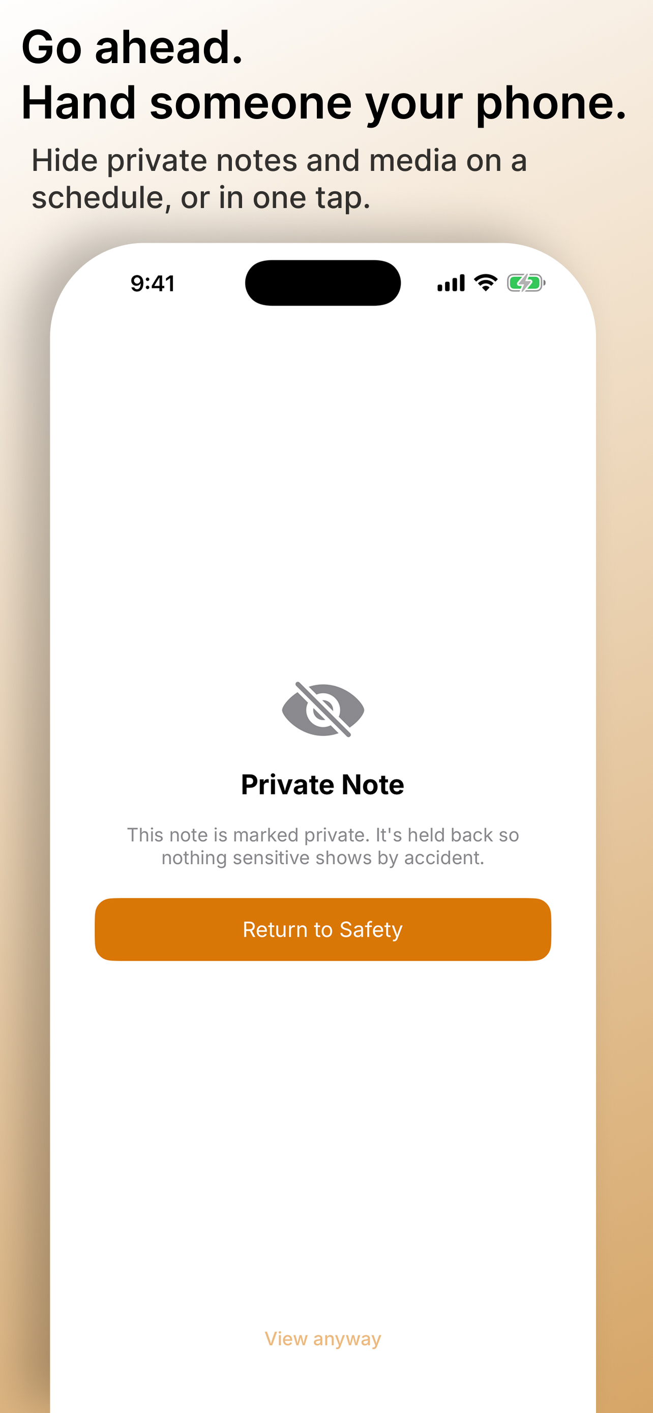 Vault Notes - Notes You Own screenshot 3