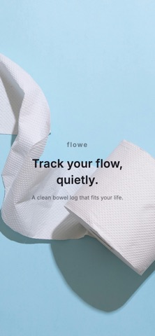 flowe - bowel tracker Screenshot 1 of 8