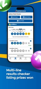 National Lottery Results screenshot