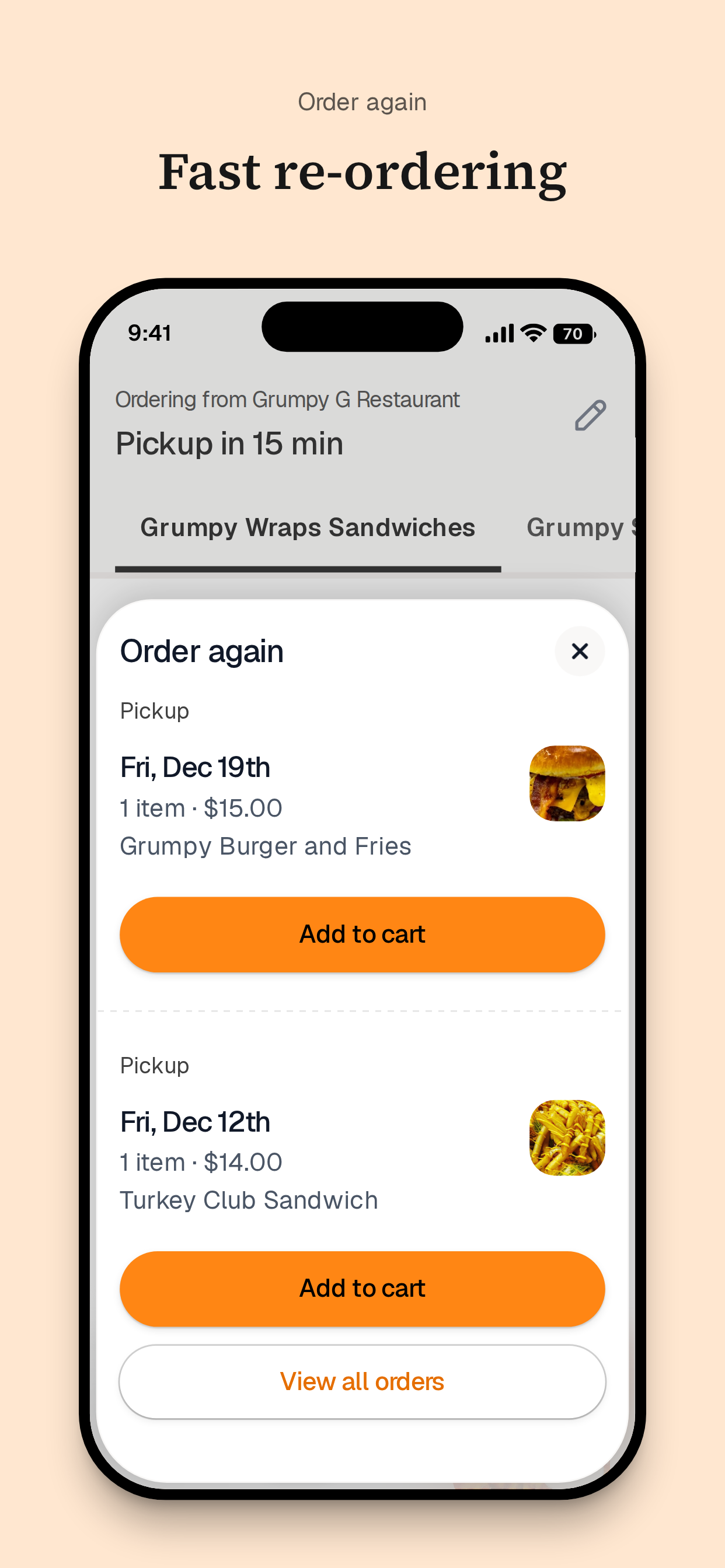 Grumpy G Restaurant To Go