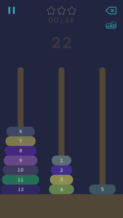 Screenshot #2 pour Tour de Hanoï Touch