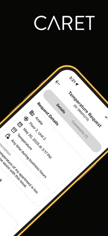 Caret screenshot