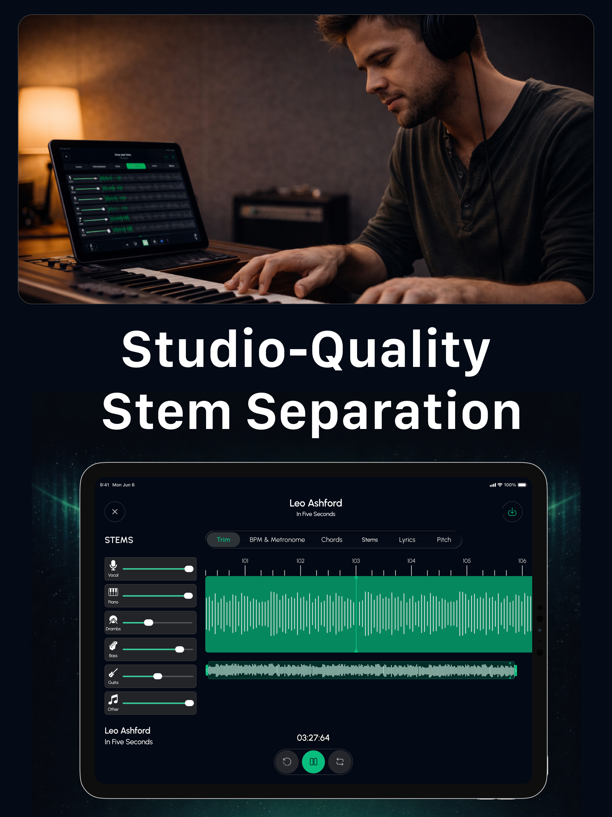 Stem Split - AI Vocal Remover