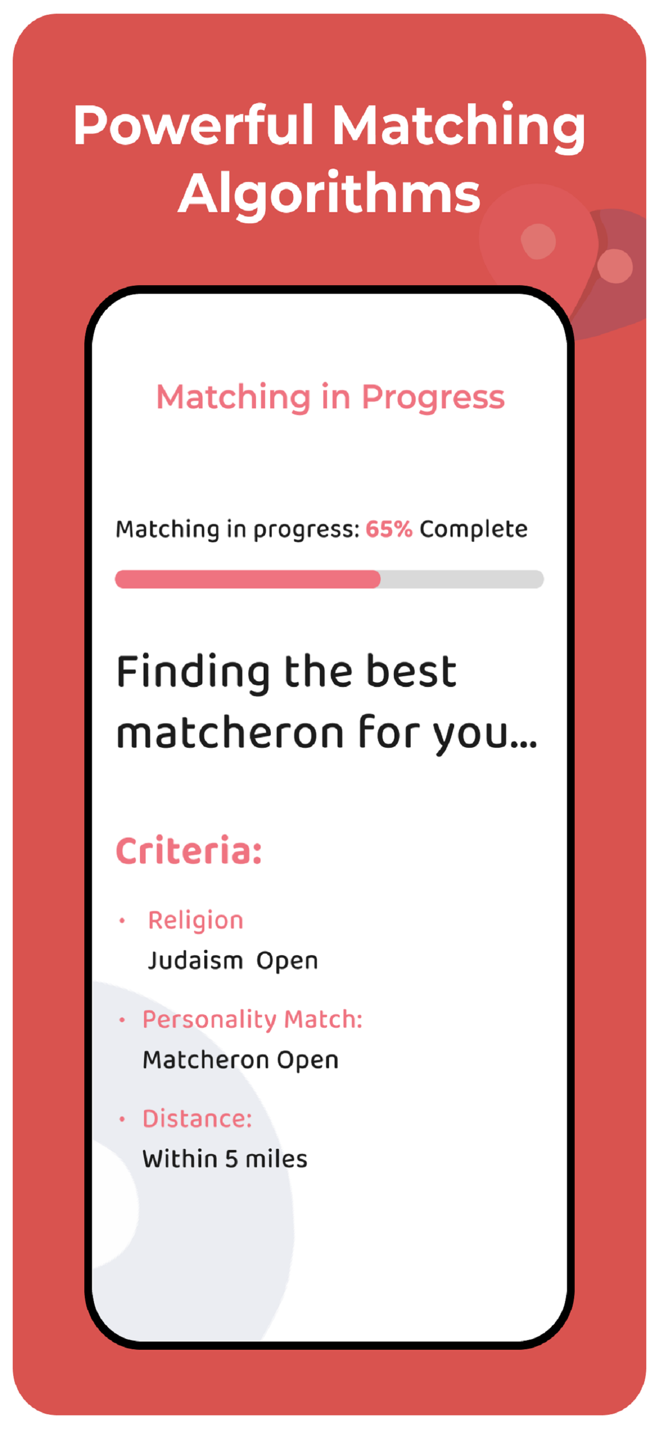 Matcheron: Date, Meet, Match