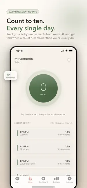 Contraction Timer – Wavely screenshot 3