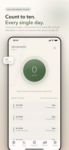 宫缩计时器 – Wavely screenshot