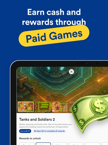 RewardRoo: Games & Surveys iPad screenshot