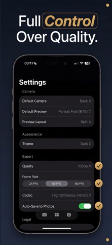 ReFrame: Dual Camera Recorder Screenshot 5 of 5