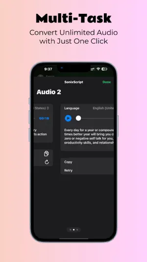 SonixScript - Speech to Text screenshot 4
