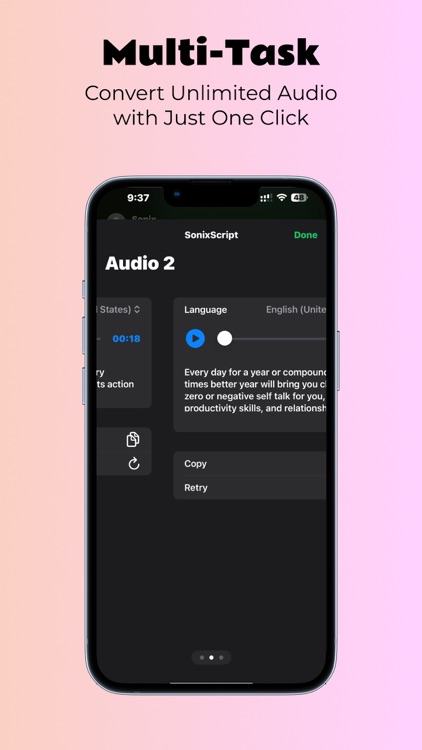 SonixScript - Speech to Text screenshot-3