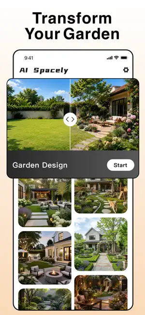 AI Home Design：AI Spacely iPhone screenshot 2